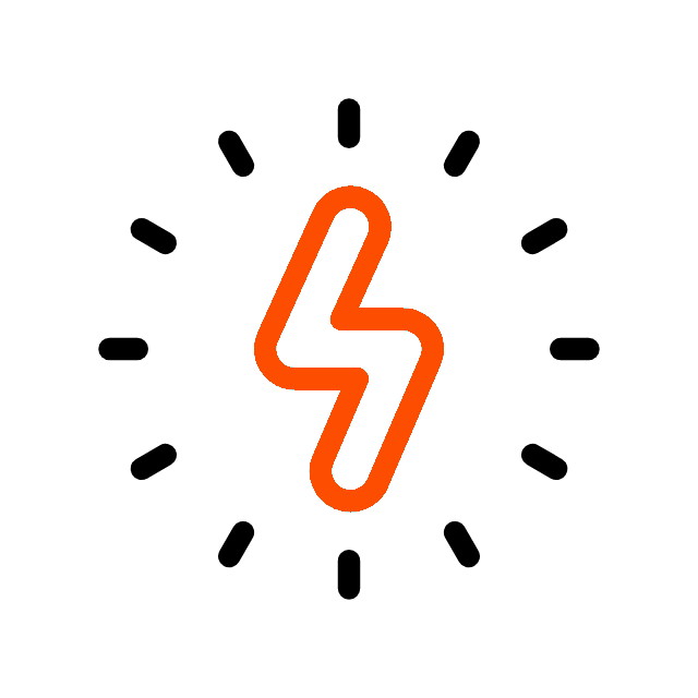 Icône de câble gaming GlideStorm symbolisant une connexion rapide et performante.