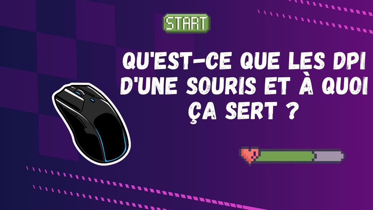 Qu'est-ce que les DPI d'une souris et à quoi ça sert ?