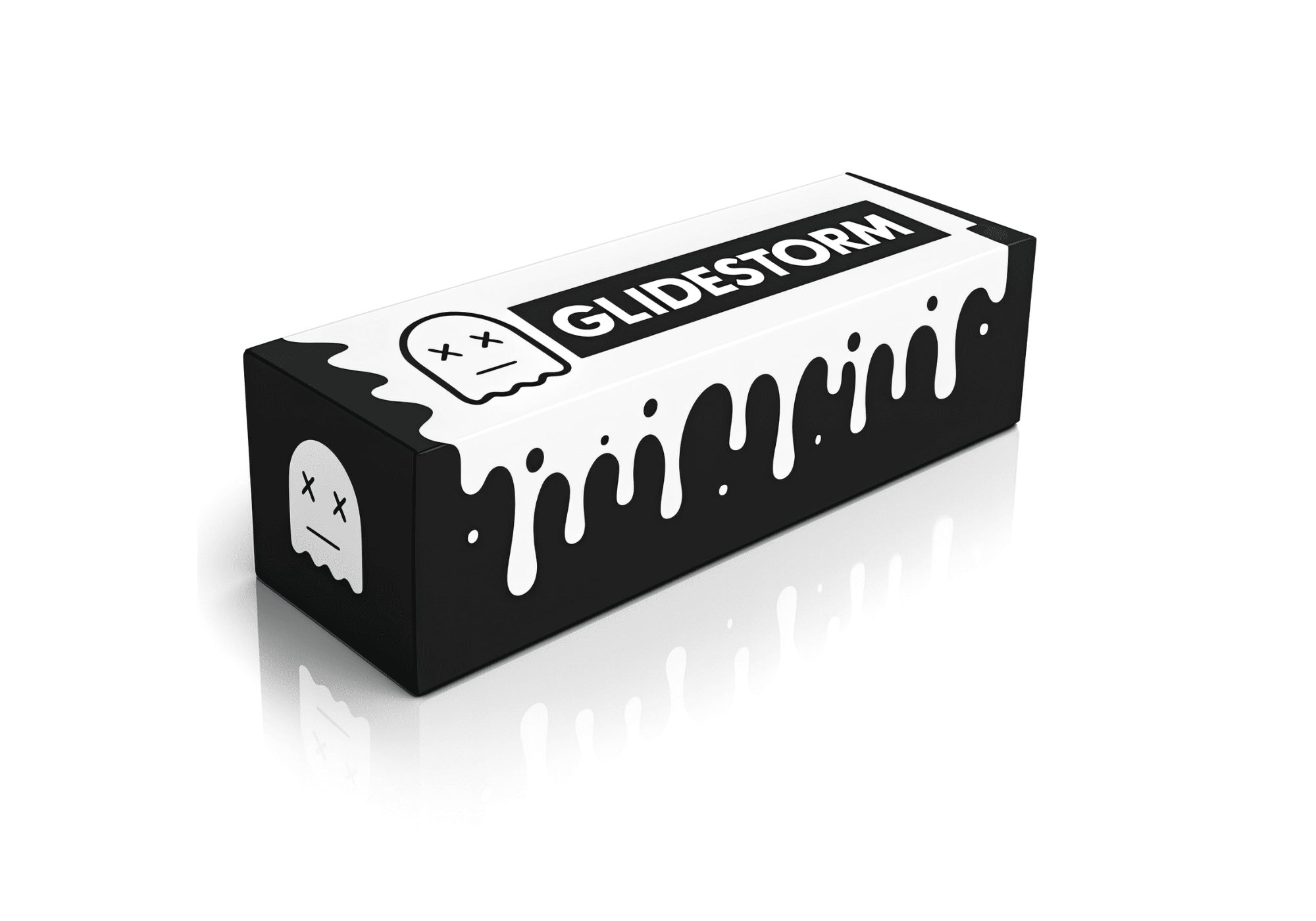 Packaging de GlideStorm, boutique de tapis de souris gaming